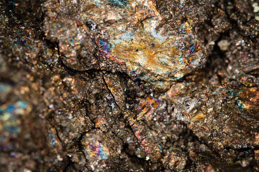 Mineralized rock
